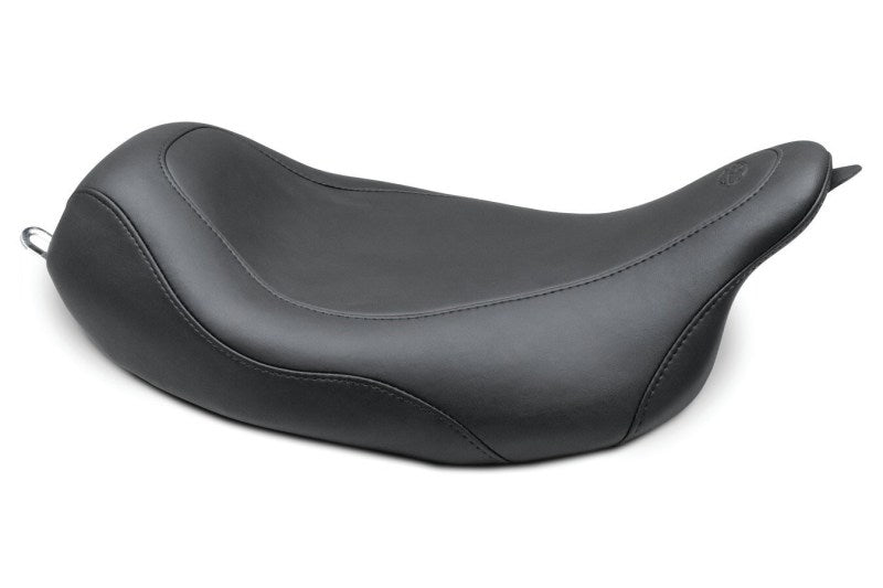 Mustang Motorcycle Mustang 08-21 Harley Electra Glide,Rd Glide,Rd King,Str Glide Wide Tripper Solo Seat - Black