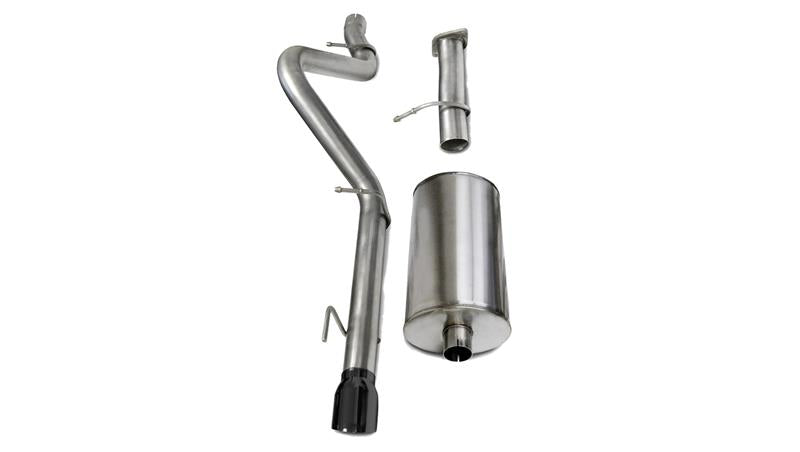 CORSA Performance Corsa 2006-2008 Chevrolet Trailblazer SS 6.0L V8 Black Sport Cat-Back Exhaust