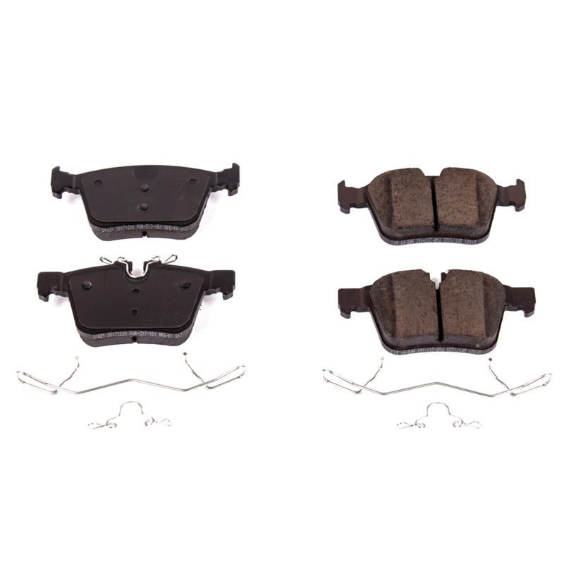 PowerStop Power Stop 2018 Jaguar E-Pace Rear Z17 Evolution Ceramic Brake Pads w/Hardware