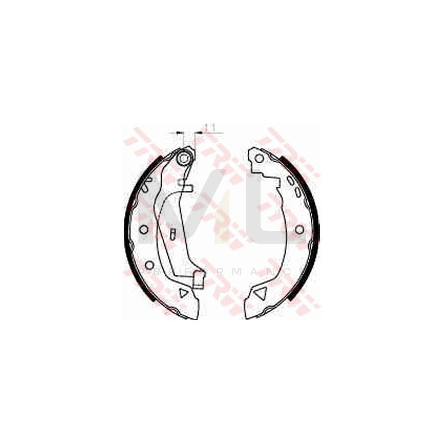 TRW GS8240 Brake Shoe Set