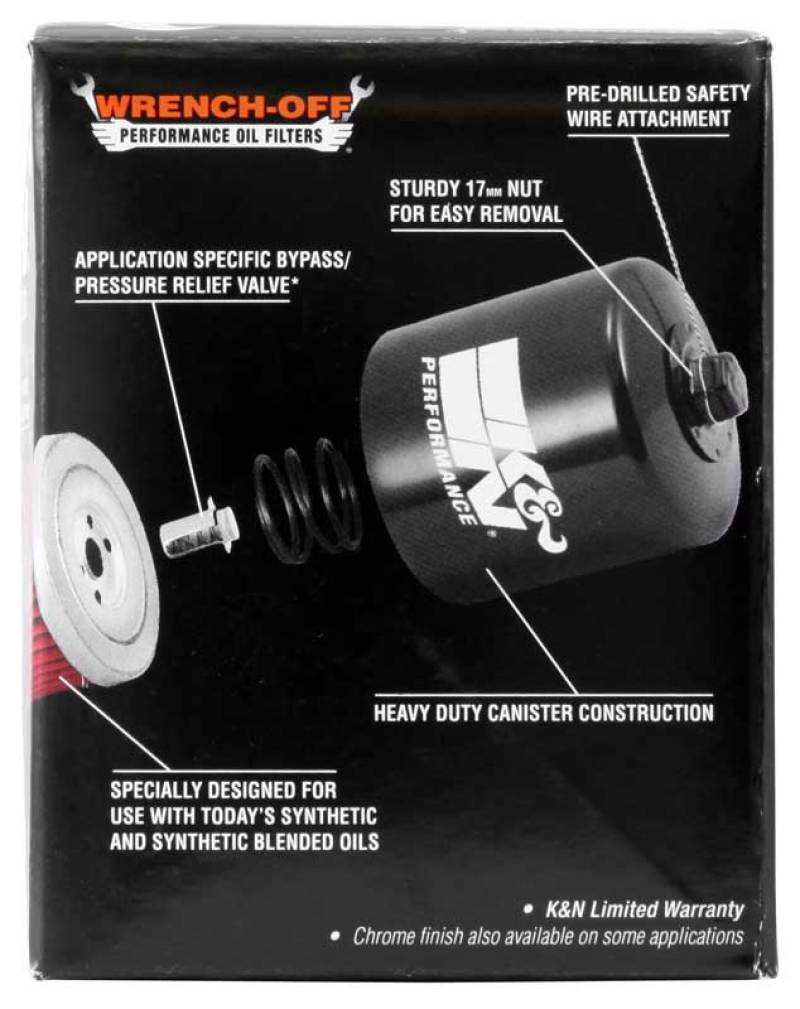 K&N Engineering K&N Kawasaki 2.688in OD x 2.781in H Oil Filter