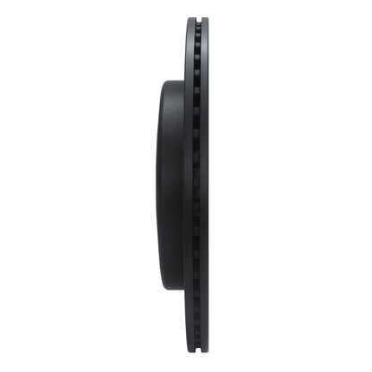 R1 Concepts R1 19-25 Ram 1500 Rear Right Drilled & Slotted Black Brake Rotor
