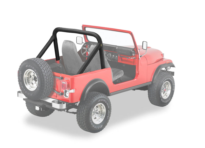 Bestop Jeep 80-83 Cj5 / 80-86 Cj7 Sport Bar Cover (Black Crush)