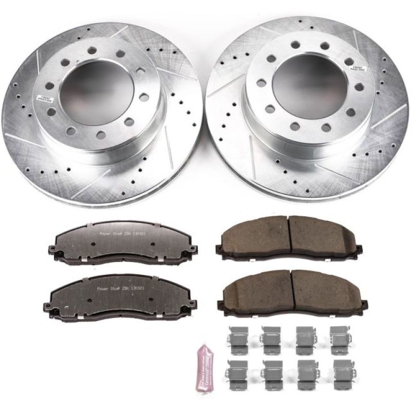 PowerStop Power Stop 2016 Ford F-350 Super Duty Front Z36 Truck & Tow Brake Kit