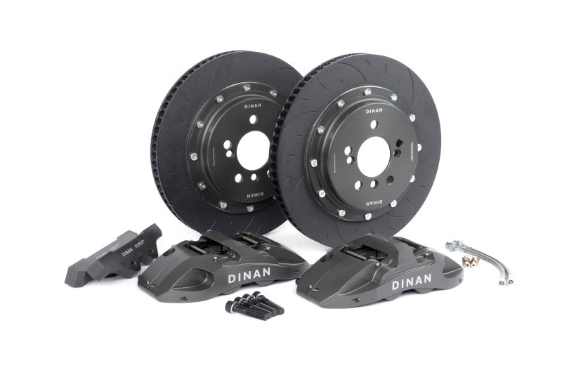 Dinan 15-18 BMW M3 Front Big Brake Kit - 370x32mm 4 Piston - Grey