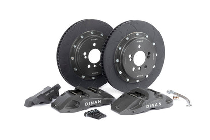 Dinan 15-18 BMW M3 Front Big Brake Kit - 370x32mm 4 Piston - Grey