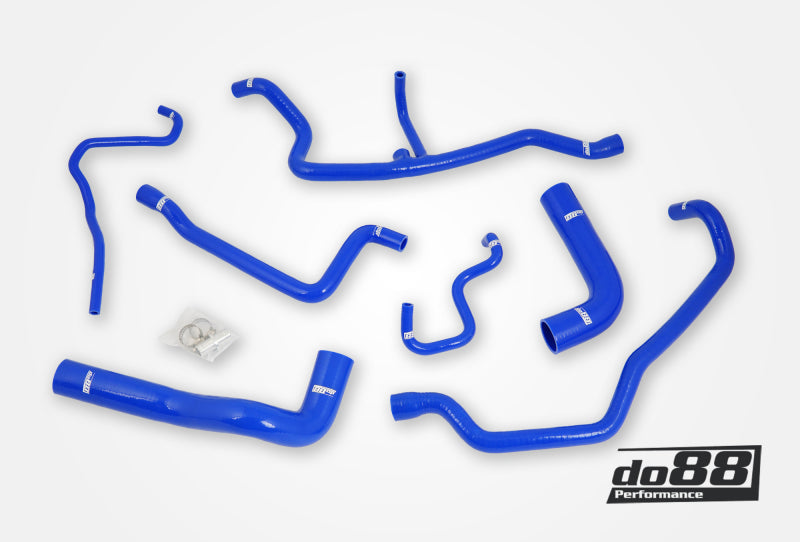 do88 91-96 BMW 525i/525ix (E34) Coolant Hoses - Blue