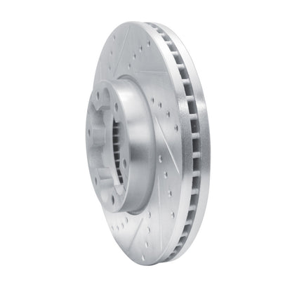 R1 Concepts R1 20-25 Ford Transit-150 Front Left Drilled & Slotted Silver Brake Rotor