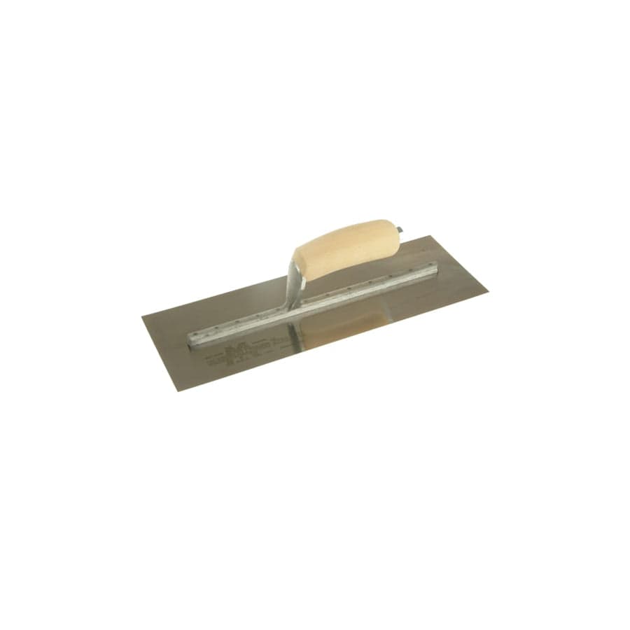 Marshalltown M/TMXS73SS MXS73SS Cement Trowel Stainless Steel Wooden Handle 14 x 4.3/4in