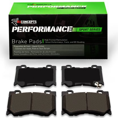 R1 Concepts R1 2008-2025 Infiniti M37 Front R1 Performance Sport Pads