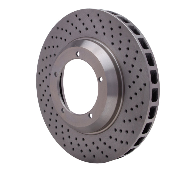 DFC 82-89 Porsche 911 Right Front Drilled Brake Rotor