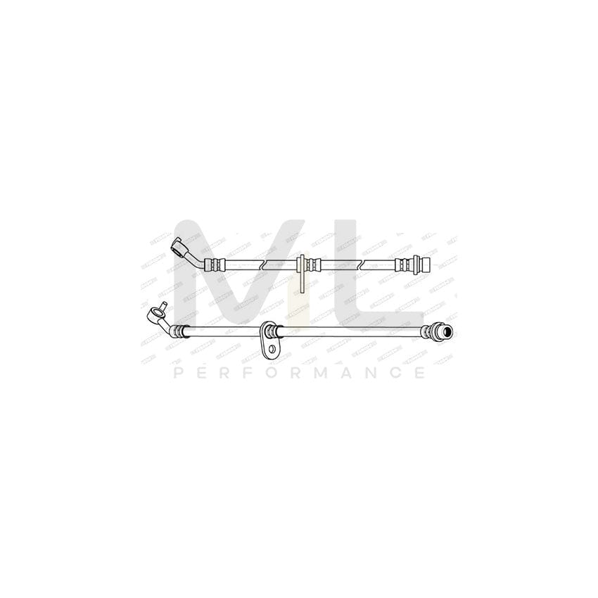 Ferodo FHY2824 Brake Hose for Honda Accord 490mm, Ø10