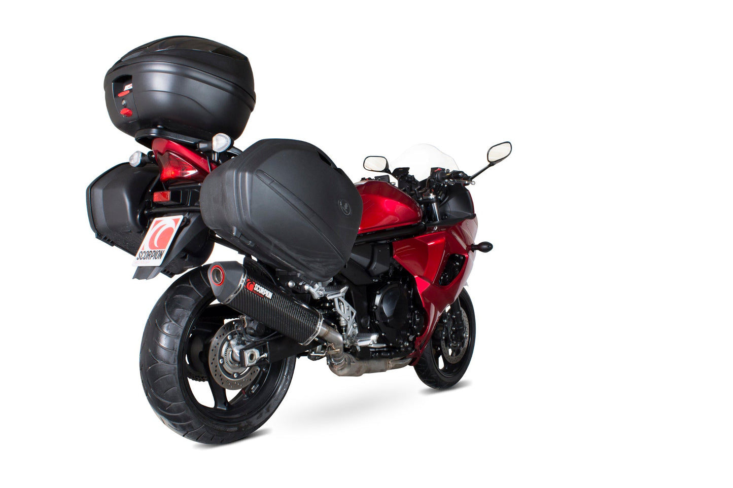 Scorpion RSI116CEO Suzuki GSX1250 FA Serket Parallel Slip-On - Carbon Fibre Sleeve | ML Performance UK UK