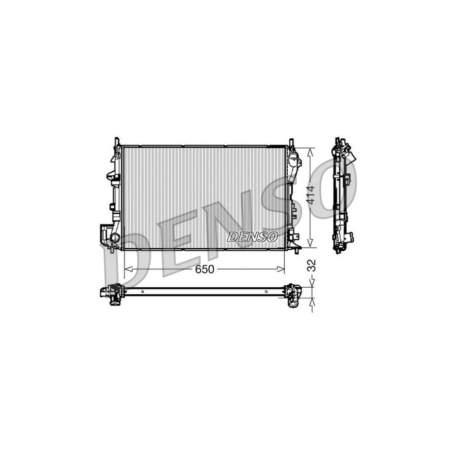 DENSO DRM20029 Engine Radiator