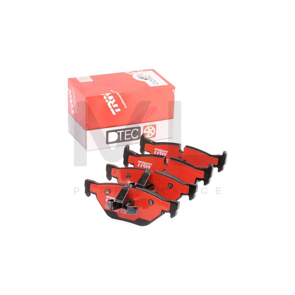 TRW Dtec Cotec Gdb1626Dte Brake Pad Set Prepared For Wear Indicator