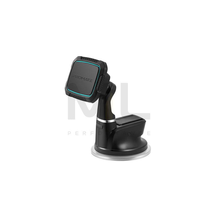 PROMATE MagMount-5 8044 Car phone holder with ball joint, with wireless charger, windscreen, Magnetic, universal 360°