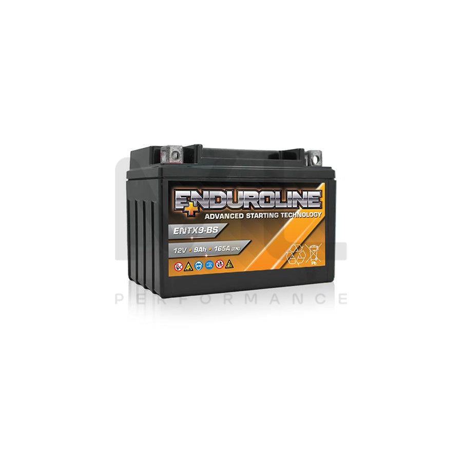 Enduroline ENTX9-BS Advanced Motorcycle Battery 12V 9Ah