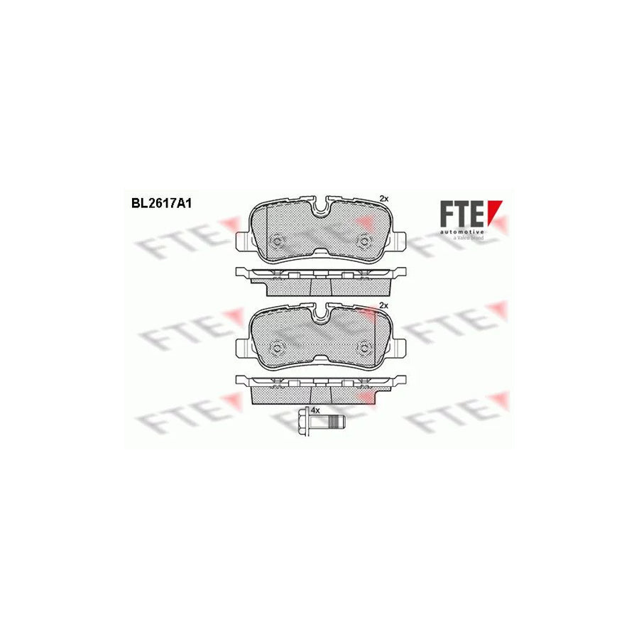 FTE Bl2617A1 Brake Pad Set