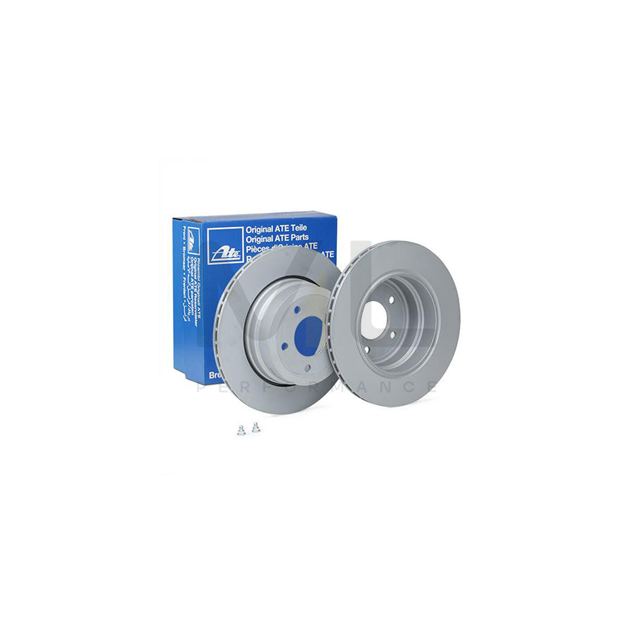 ATE 24.0120-0213.1 Brake Disc for BMW 5 Series Vented, Coated, High-carbon, with bolts/screws  - 1 piece