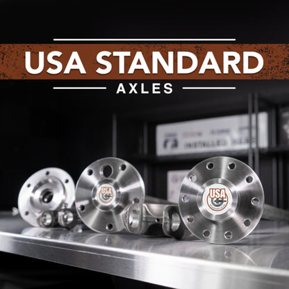 Yukon Gear & Axle 65-79 GM Pass Axle Shaft Repl.Rear Axl Kit 8.2in/8.5in Diff 28 Spline 29-1/2in Lng
