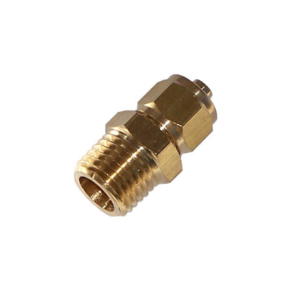 Kleinn Air Horns Kleinn 1/4In OD Tubing 1/4In M NPT Straight Compression Fitting