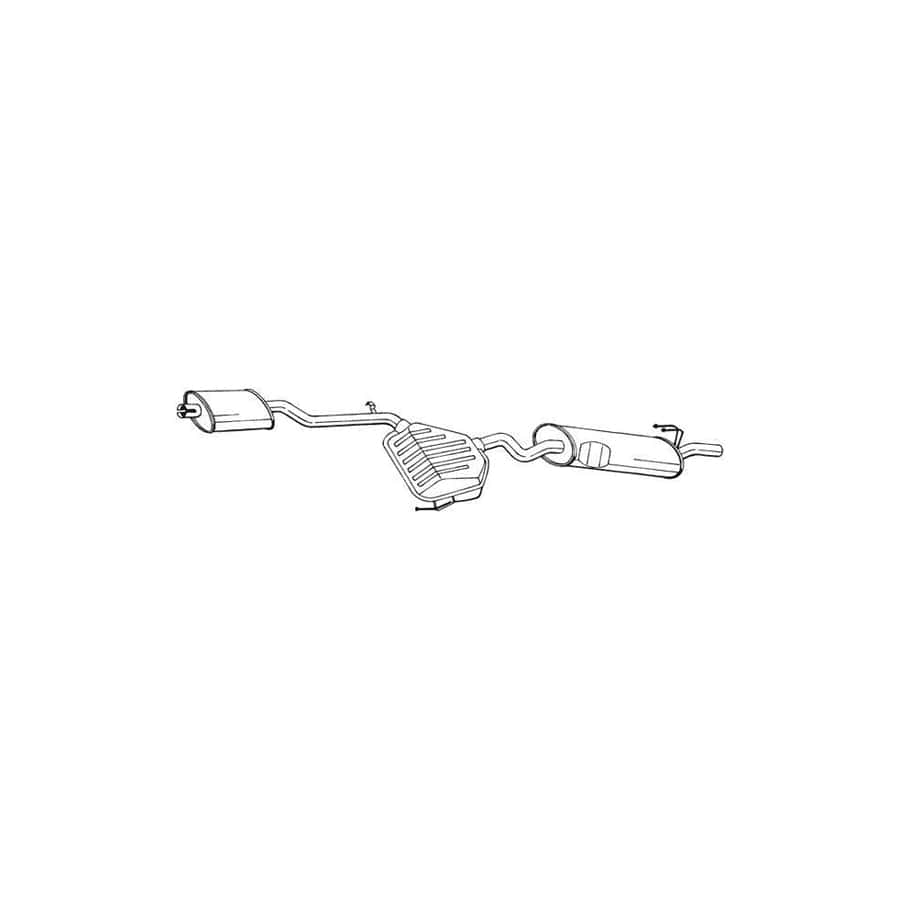 Bosal 292-121 Rear Silencer for Alfa Romeo 146 (930)
