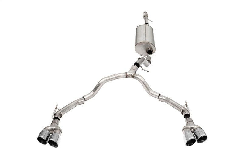 CORSA Performance Corsa 2021-2025 GM Tahoe/Yukon 5.3L 3in. Catback Exhaust - Twin 4in. Exhaust