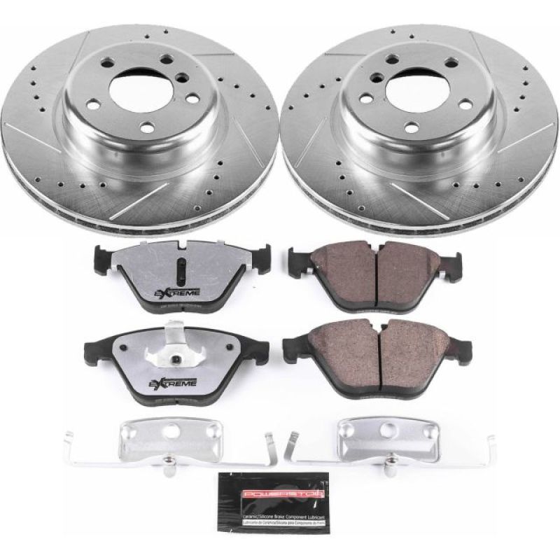 PowerStop Power Stop 14-16 BMW 528i Front Z26 Street Warrior Brake Kit