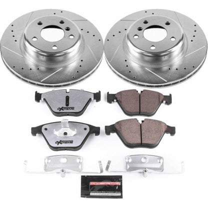 PowerStop Power Stop 14-16 BMW 528i Front Z26 Street Warrior Brake Kit