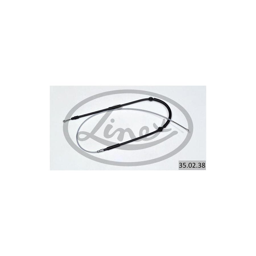 Linex 35.02.38 Cable, Service Brake for Renault Kangoo