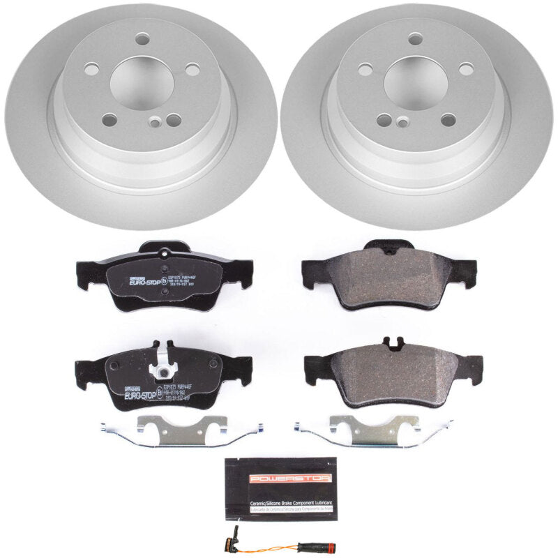 PowerStop Power Stop 03-09 Mercedes-Benz E320 Rear Euro-Stop Brake Kit