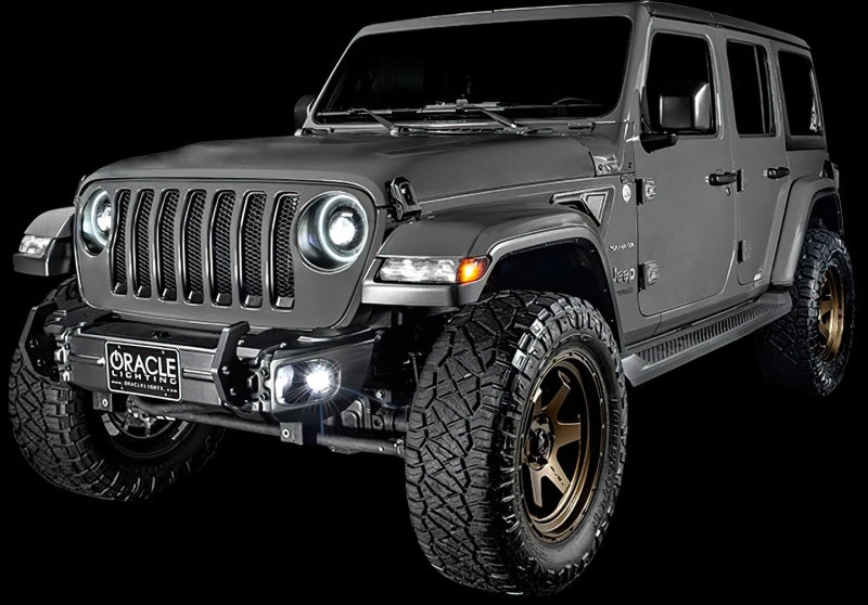 ORACLE Lighting Oracle Jeep Wrangler JL Smoked Lens LED Front Sidemarkers