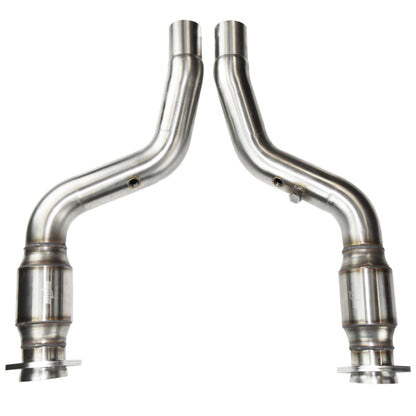 Kooks Headers Kooks 11-15 Dodge Charger SRT8/12-15 Challenger SRT8 3in x 2 3/4in Catted SS Connection Pipes