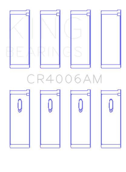 King Engine Bearings Renault R-18 (Size +0.75mm) Connecting Rod Bearing Set