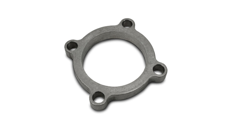 Vibrant GT series / T3 Discharge Flange (4 Bolt) with 2.5in Inlet ID Mild Steel 1/2in Thick