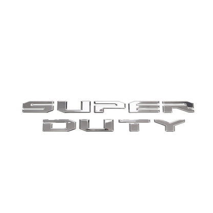 Putco 17-19 Ford SUPERDUTY Letters (Stamped/Stainless Steel) Tailgate/Rear