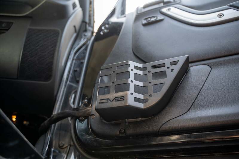 DV8 Offroad 11-18 Jeep Wrangler JK Front Door Pocket Molle Panels