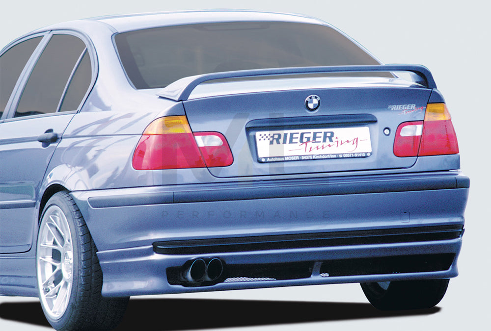 Rieger 00050106 BMW 3 Series E46 Rear Diffuser 4 | ML Performance UK Car Parts