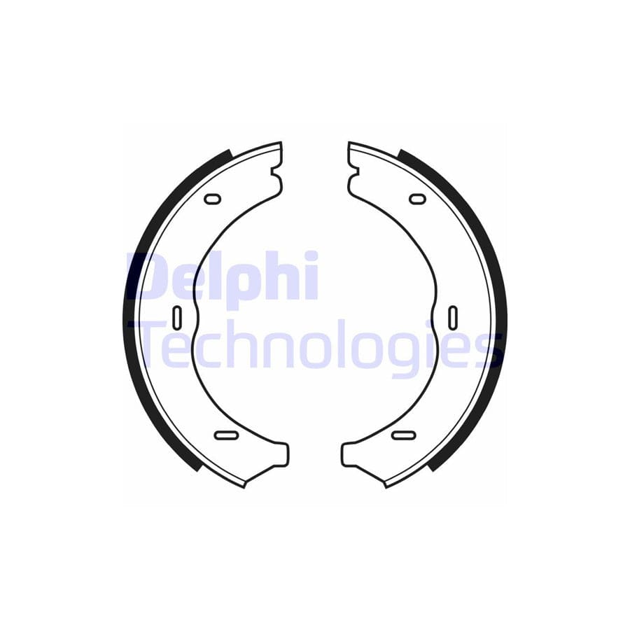 Delphi Ls1967 Handbrake Shoes