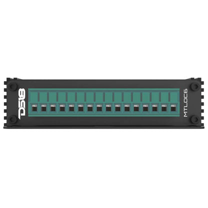 DS18 6-Chnl Speaker Emulator Remote Out Level Matching Controls LED Clip Indicator Hi/Low Converters