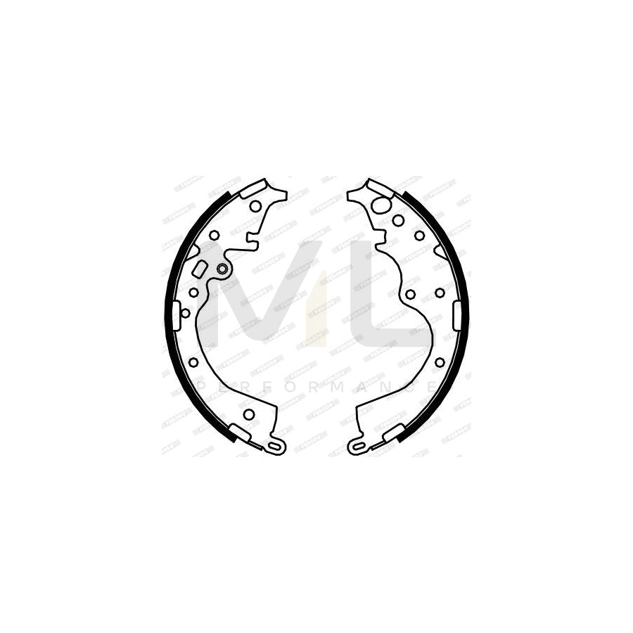 Ferodo Premier FSB4122 Brake Shoe Set for Toyota Hiace