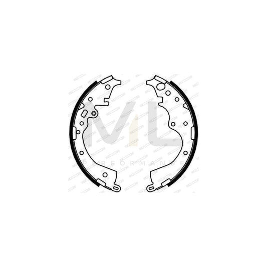 Ferodo Premier FSB4122 Brake Shoe Set for Toyota Hiace