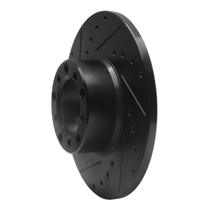 R1 Concepts R1 73-85 Mercedes-Benz 230 Front Left Drilled & Slotted Black Brake Rotor