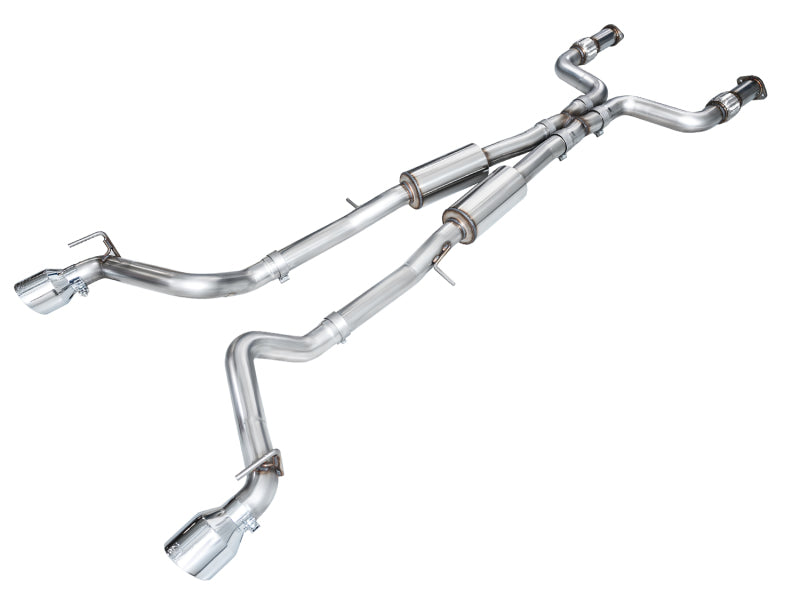 AWE Tuning 2023 Nissan Z RZ34 RWD Track Edition Cat-Back Exhaust System w/ Chrome Silver Tips