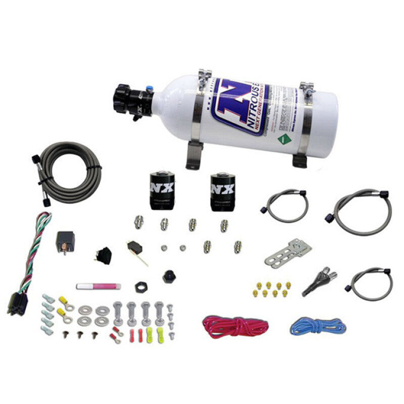 Nitrous Express E85 Universal Nitrous Kit for EFI (Single Nozzle Application) w/5lb Bottle