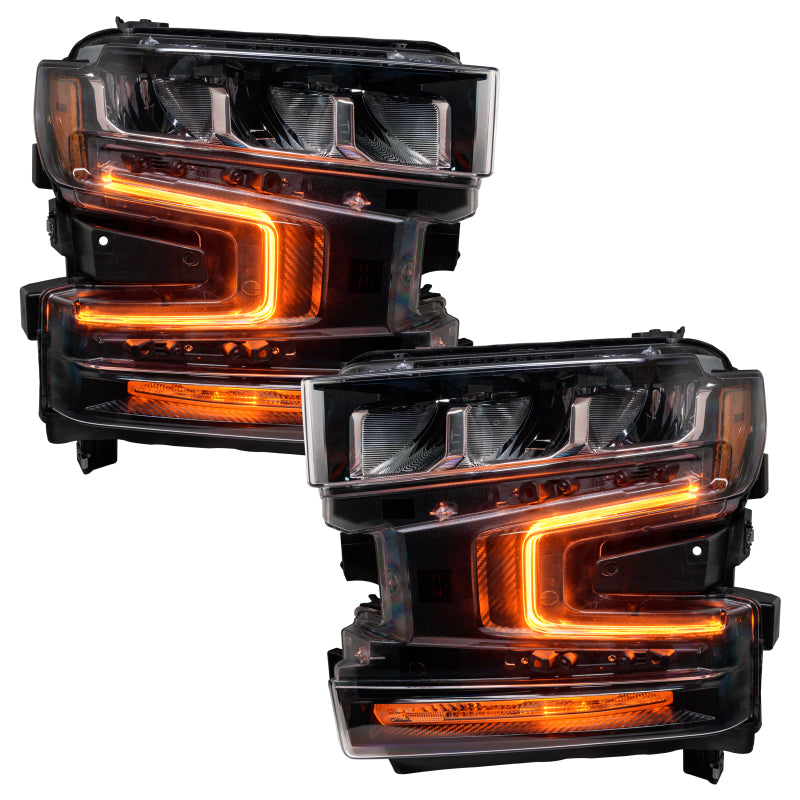 ORACLE Lighting Oracle 19-21 Chevy Silverado 1500 RGB+W Headlight DRL Upgrade Kit - ColorSHIFT