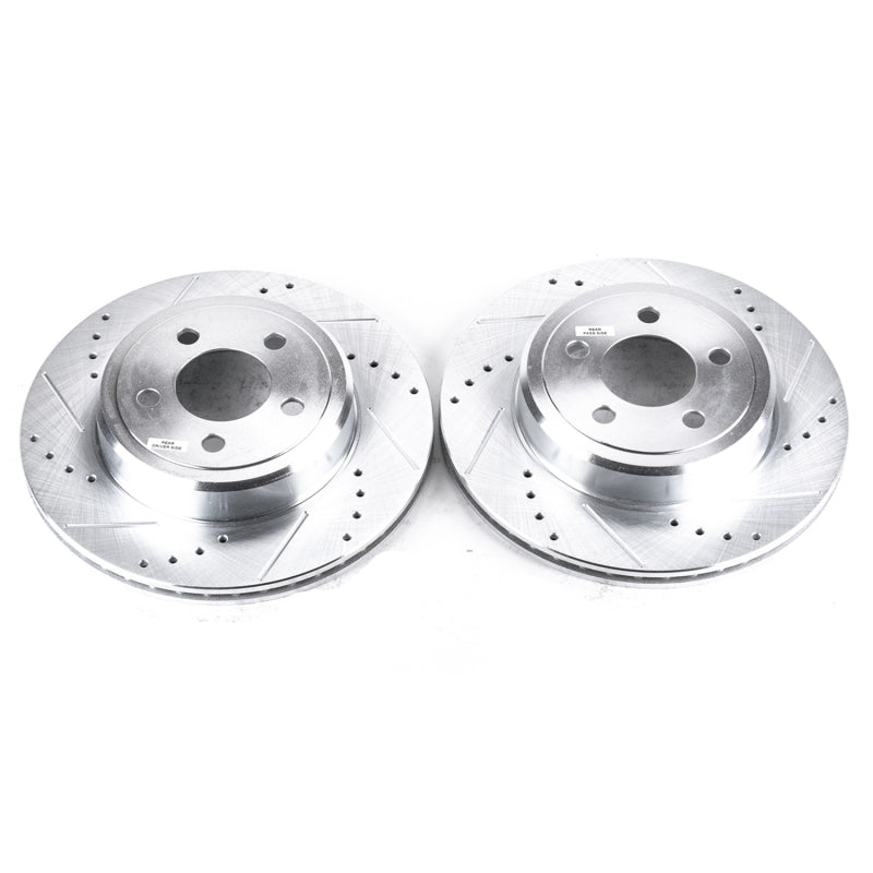 PowerStop Power Stop 05-19 Chrysler 300 Rear Evolution Drilled & Slotted Rotors - Pair