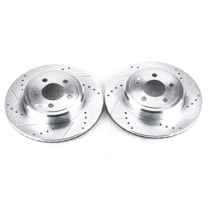 PowerStop Power Stop 05-19 Chrysler 300 Rear Evolution Drilled & Slotted Rotors - Pair