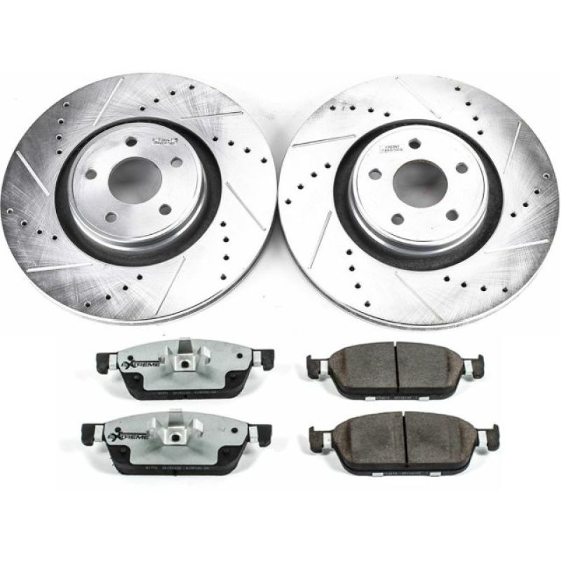 PowerStop Power Stop 15-18 Ford Focus Front Z26 Street Warrior Brake Kit