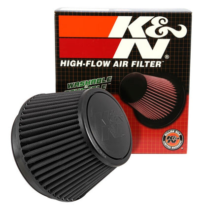 K&N Engineering K&N Universal Rubber Filter Round Tapered 6in Flange ID x 7.5in Base OD x 5.25in Top OD x 6.75in H